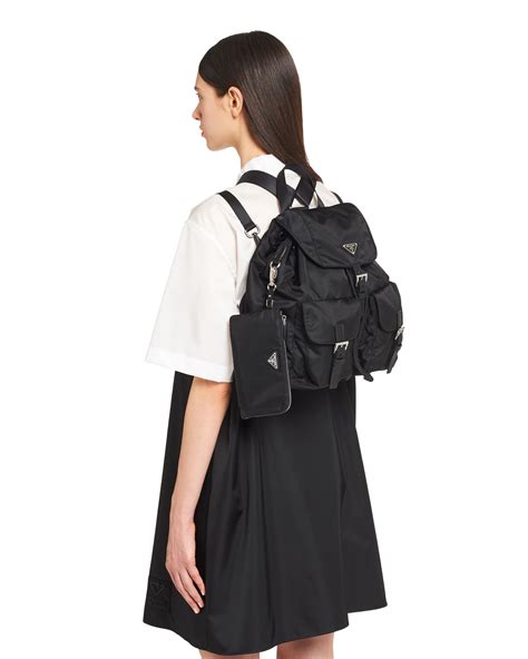 prada renylon backpack